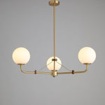 Savanna Chandelier – Modern Glass Globe Pendant Light for Dining Room and Living Room