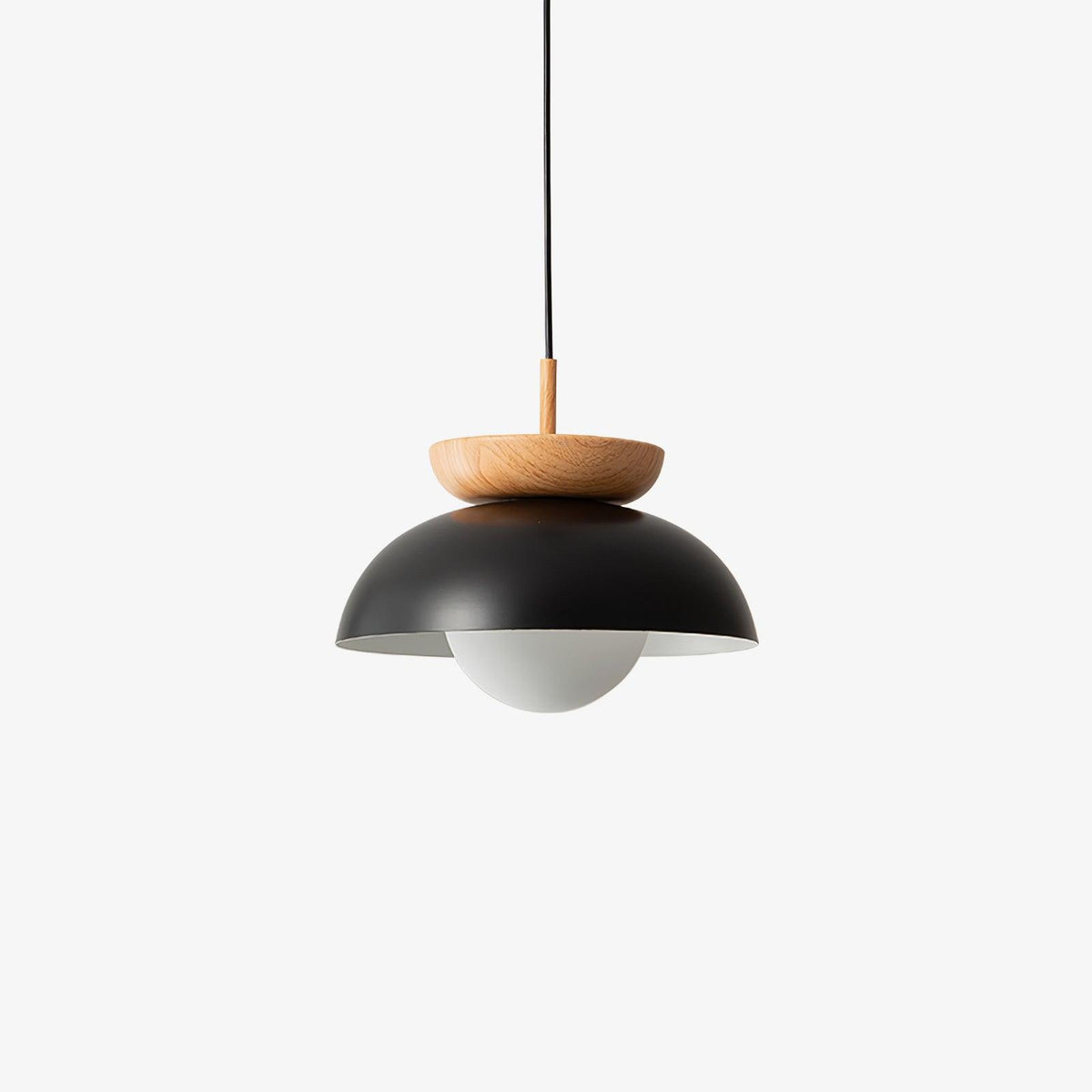Savie Modern Wood Grain Glass Pendant Light for Dining Room and Kitchen Island