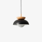 Savie Modern Wood Grain Glass Pendant Light for Dining Room and Kitchen Island