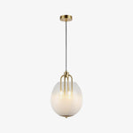 Sawyer Pendant Light in Brass and Sfumato Glass