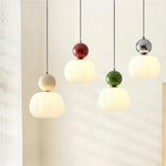 Art Deco Pendant Light Cream