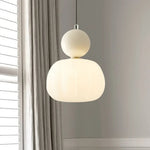 Art Deco Pendant Light Cream