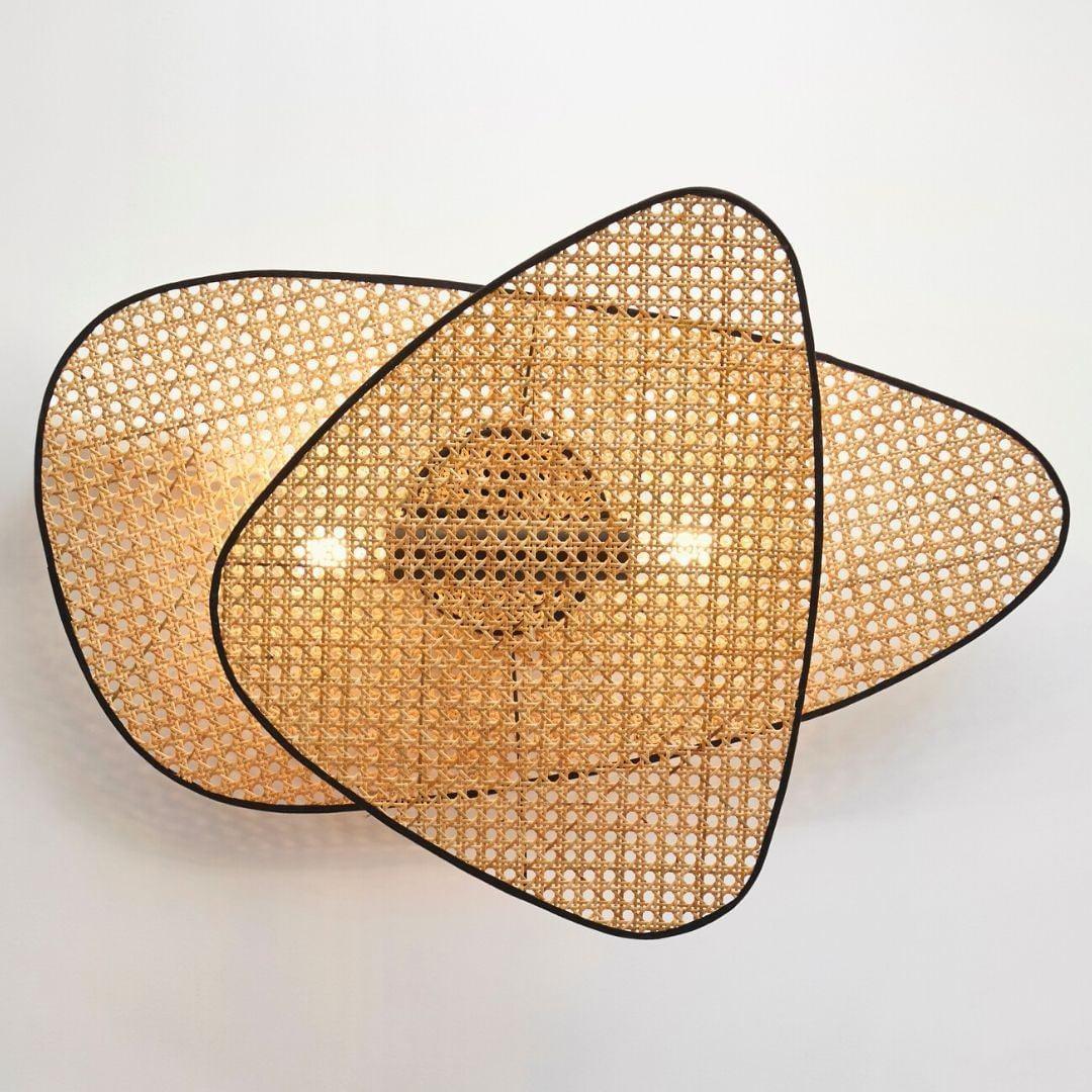 Screen Cannage Wall Light