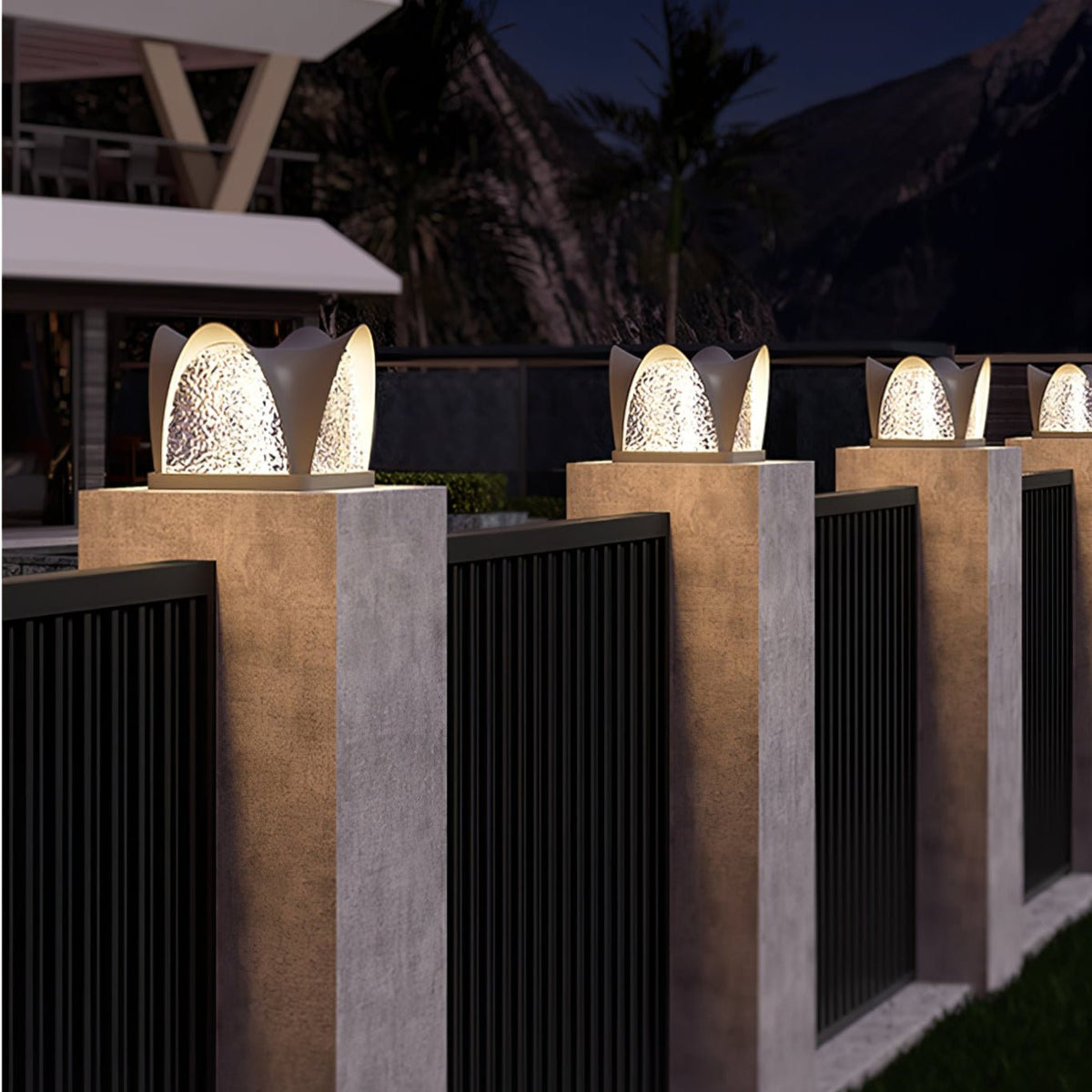 Sculptform Outdoor Table Lamp – Architectural LED Garden Light
