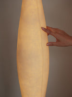 Sculptural Resin Floor Lamp with Integrated LED for Modern Interiors