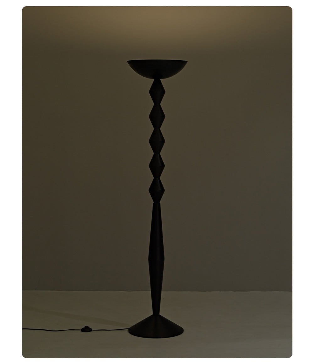 Sculptural Geometric Stack Floor Lamp for Modern Interiors