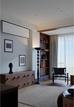 Sculptural Geometric Stack Floor Lamp for Modern Interiors