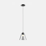 Sculptural Glass Pendant Lamp