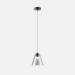 Sculptural Glass Pendant Lamp