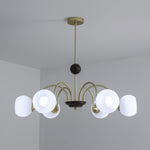 sculptural-glass-ribbed-chandelier