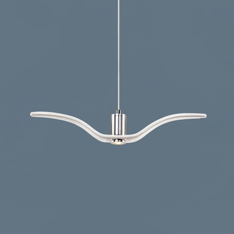 Aviara LED Pendant Light – Modern Aluminum Bird-Inspired Ceiling Lamp