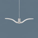Aviara LED Pendant Light – Modern Aluminum Bird-Inspired Ceiling Lamp