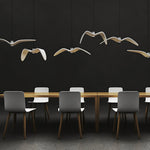 Aviara LED Pendant Light – Modern Aluminum Bird-Inspired Ceiling Lamp