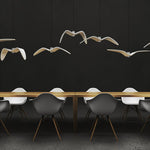 Aviara LED Pendant Light – Modern Aluminum Bird-Inspired Ceiling Lamp