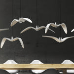 Aviara LED Pendant Light – Modern Aluminum Bird-Inspired Ceiling Lamp