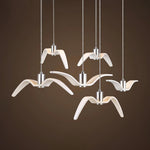 Aviara LED Pendant Light – Modern Aluminum Bird-Inspired Ceiling Lamp