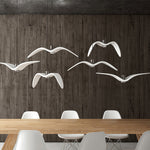 Aviara LED Pendant Light – Modern Aluminum Bird-Inspired Ceiling Lamp