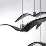 Aviara LED Pendant Light – Modern Aluminum Bird-Inspired Ceiling Lamp