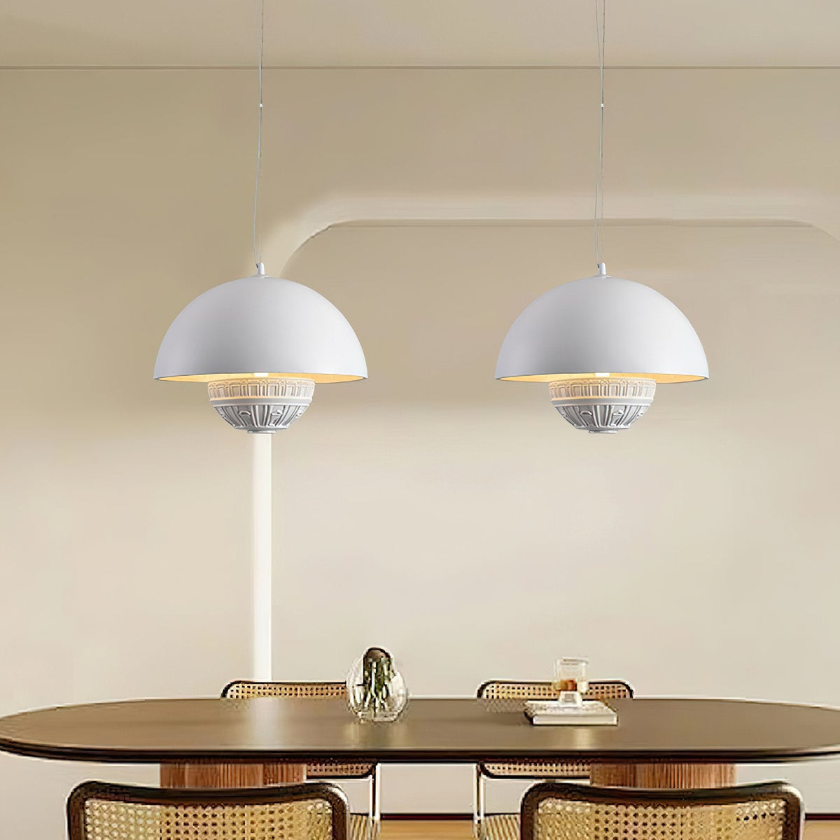 Semi Circular Pendant Light