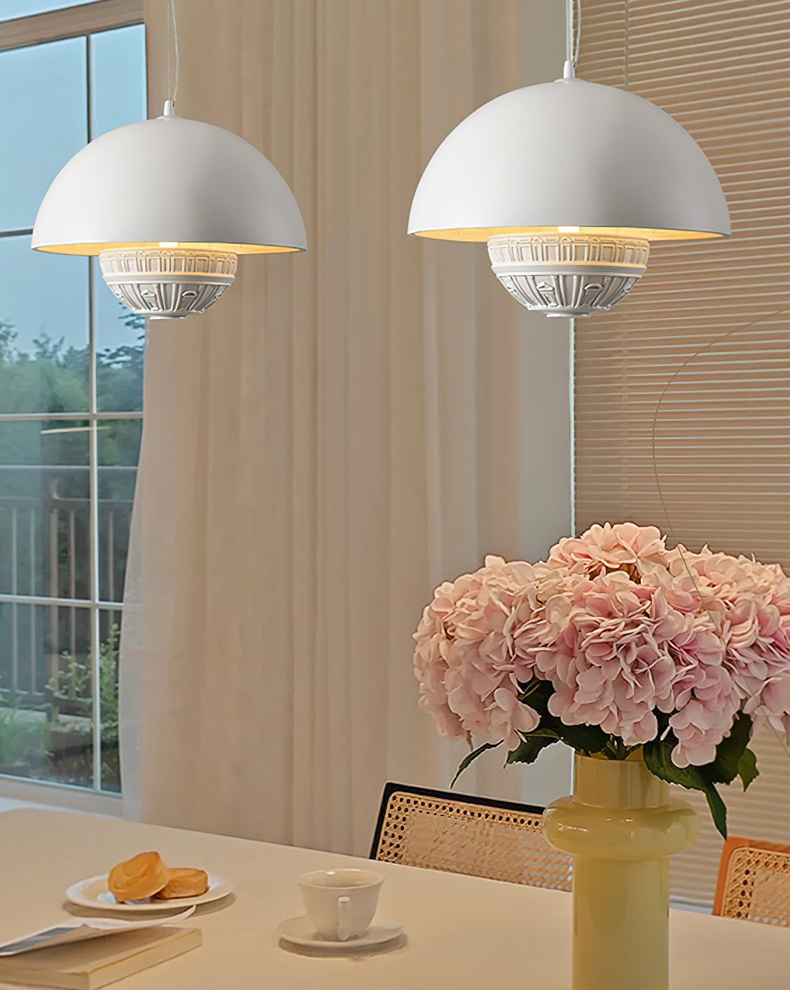 Semi Circular Pendant Light