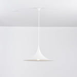 Semi Arch Pendant Light – Designer Aluminum Swag Lamp for Dining & Living Spaces