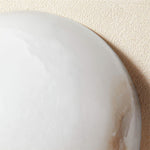 Semicircular Alabaster Wall Lamp