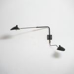 Sculptural Multi-Arm Spider Wall Sconce in Black or White