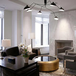 French Medieval Nordic Style Living Room Chandelier