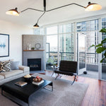 French Medieval Nordic Style Living Room Chandelier