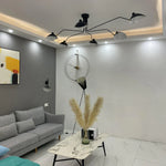 French Medieval Nordic Style Living Room Chandelier
