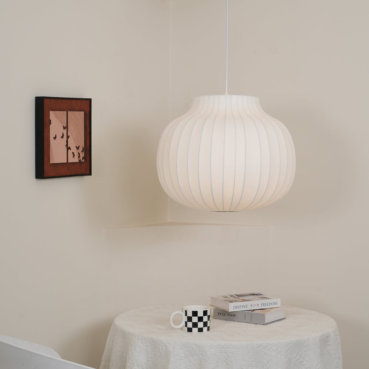 Serica Trio Silk Pendant Collection