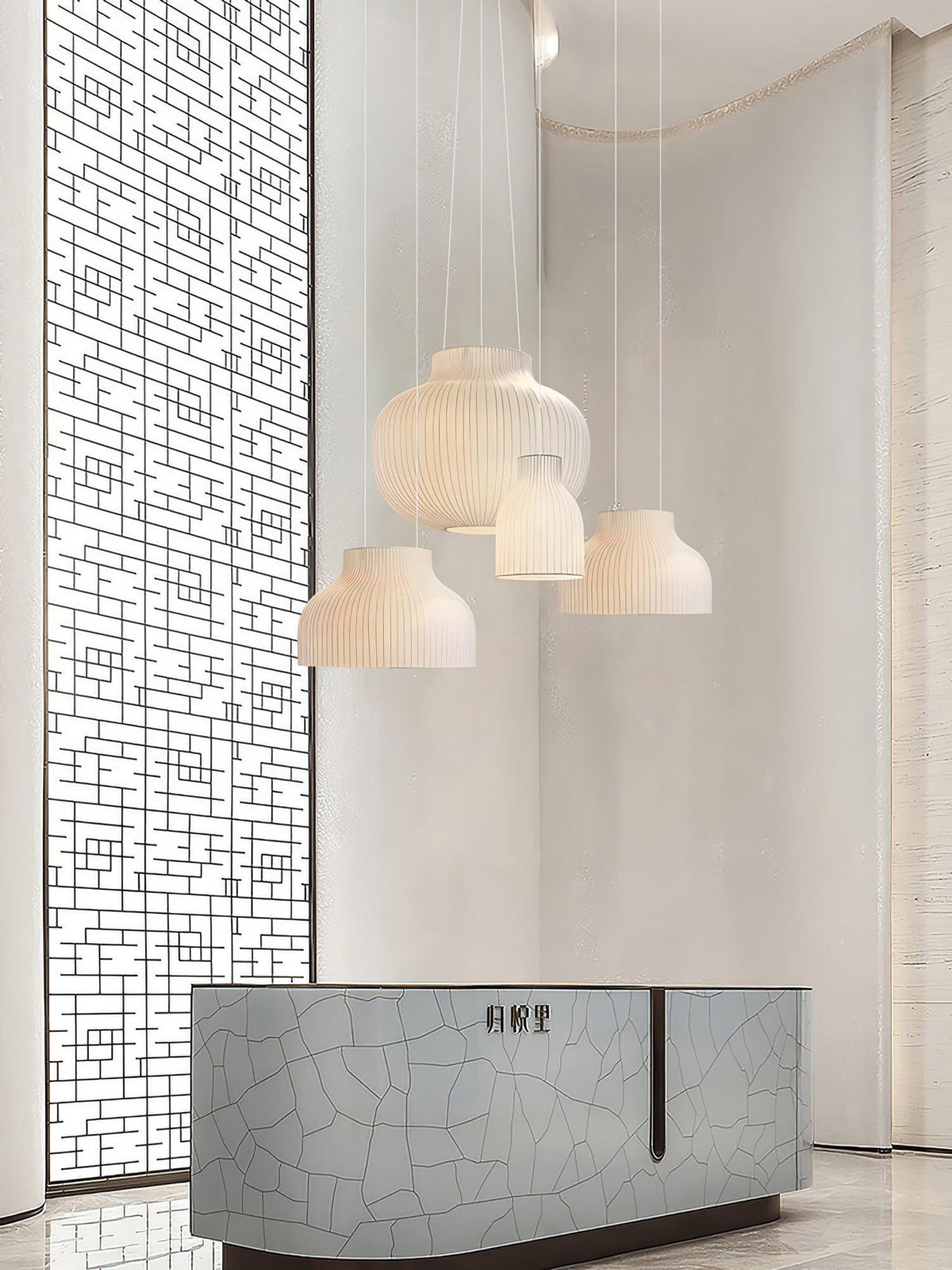 Serica Trio Silk Pendant Collection