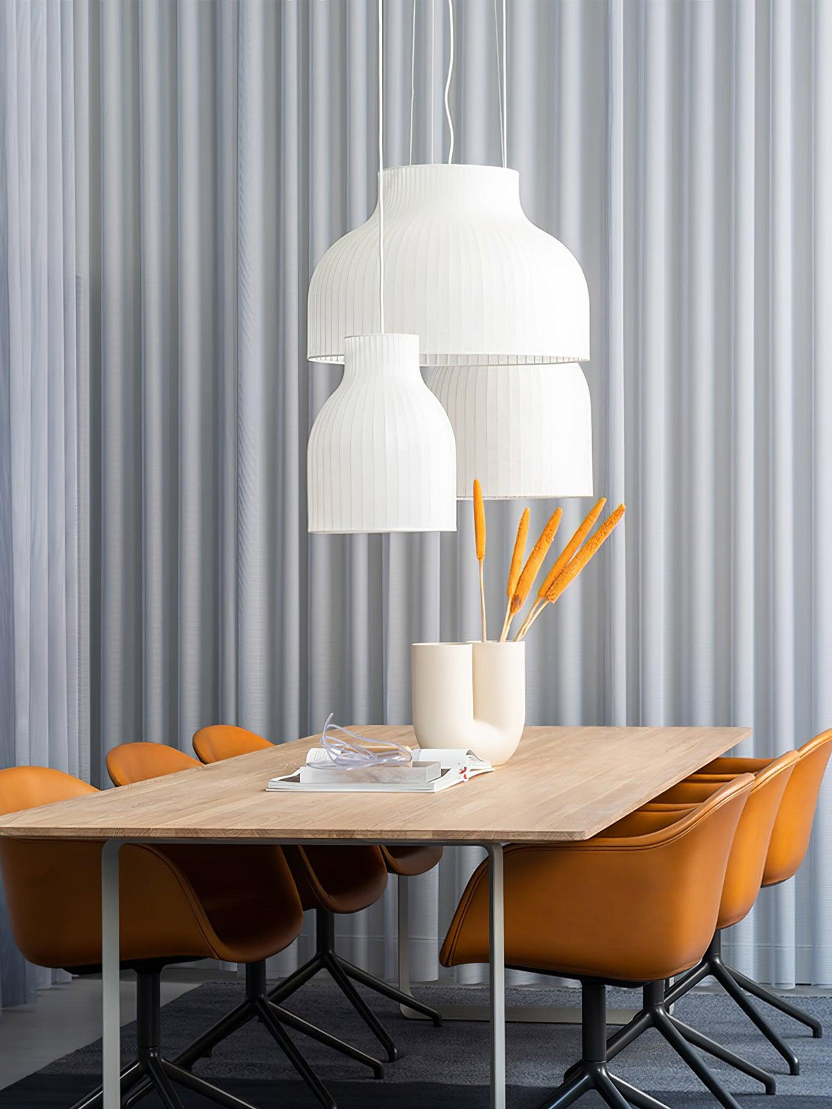Serica Trio Silk Pendant Collection