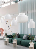 Serica Trio Silk Pendant Collection