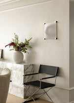 Serica Silk-Textured LED Wall Sconce for Modern Interiors