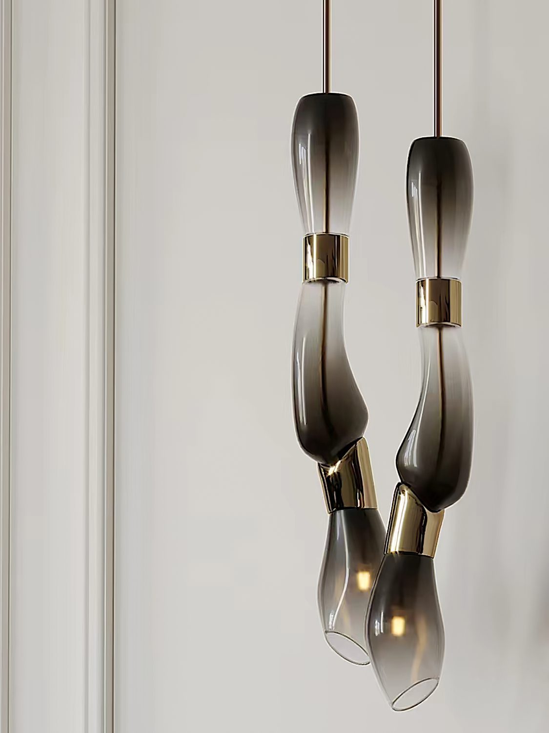 Serpentine Gradient Pendant Light