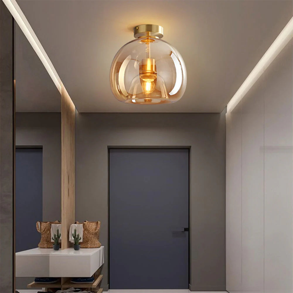Nordic Modern Creative Glass Ceiling Light