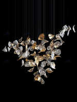 Shake Leaves Crown Chandelier