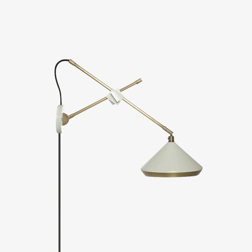 Shear Plug In Wall Light