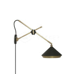 Shear Plug In Wall Light