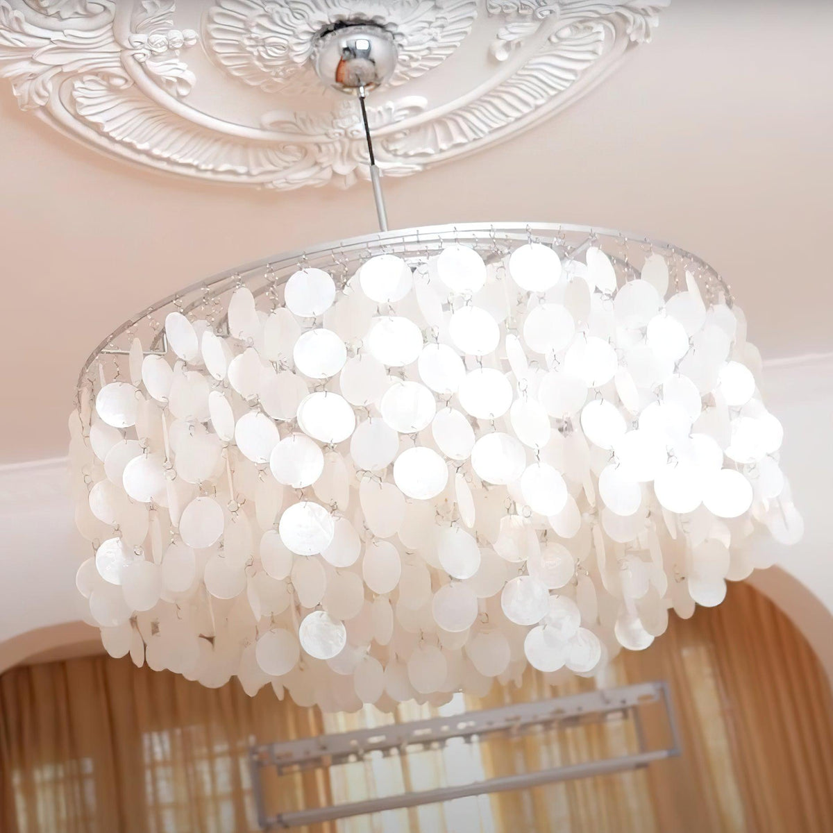 shell-chandelier