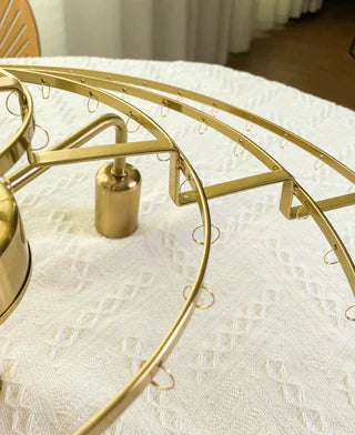 Halo Shell Chandelier