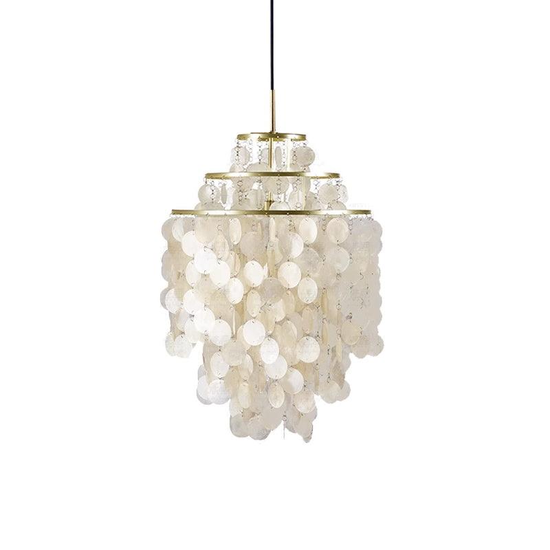 shell-chandelier