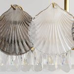 Shell Crystal Ceiling Lamp