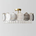 Shell Crystal Ceiling Lamp