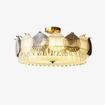 Shell Crystal Ceiling Lamp
