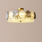 Shell Crystal Ceiling Lamp