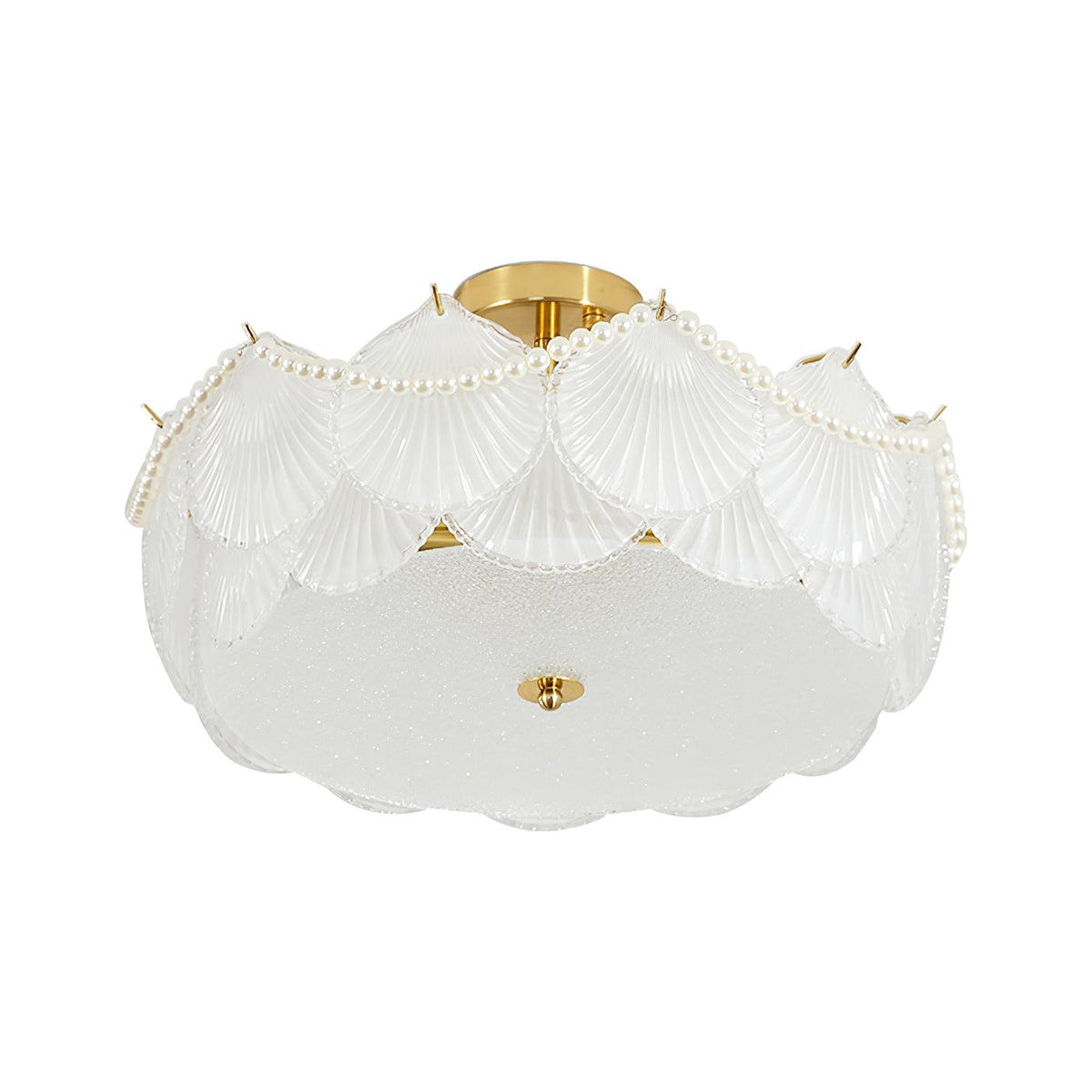 shell-glass-ceiling-lamp