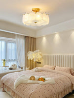 shell-glass-ceiling-lamp