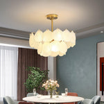 shell-glass-chandelier